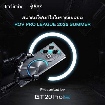 อินฟินิกซ์ ชวนแฟน ๆ ลุ้นรางวัลสุดเอ็กซ์คลูซีฟตลอดการแข่งขัน RPL 2025 Summer