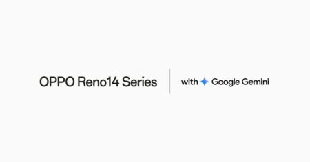 OPPO Reno14 Series 5G ผนึกกำลัง Google Gemini เชื่อมต่อแอปฯ หลักง่ายขึ้นด้วย AI