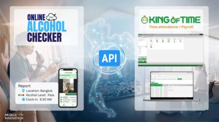 โมบาย อินโนเวชั่น ผนึก ฮิวแมน เทคโนโลยี ชูระบบปิดช่องโหว่พนักงานดื่มแล้วขับ เปิดตัวโซลูชันตรวจวัดแอลกอฮอล์บนคลาวด์เชื่อมต่อระบบลงเวลาทำงาน รายแรกในไทย