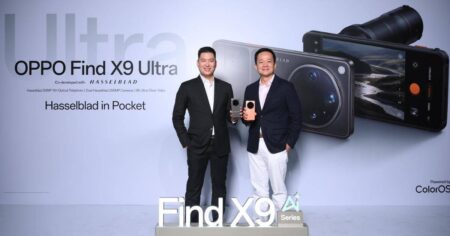 OPPO Find X9 Ultra สมาร์ตโฟนแฟลกชิปรุ่นใหม่ล่าสุด จับมือ AIS จองรับดีลพิเศษก่อนใคร ส่วนลดสูงสุด 32,900 บาท