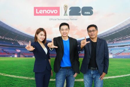 “Lenovo x FIFA activation” พลิกโฉมประสบการณ์ฟุตบอลแห่งอนาคตด้วยเทคโนโลยี AI พร้อมเผยโฉมผลิตภัณฑ์ ลิมิเต็ด เอดิชัน ฉลองการแข่งขัน FIFA World Cup 2026